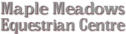 Maple Meadows Equestrian Centre - Horse boarding, riding lessons, horses for sale at Pitt Meadows, BC, Canada